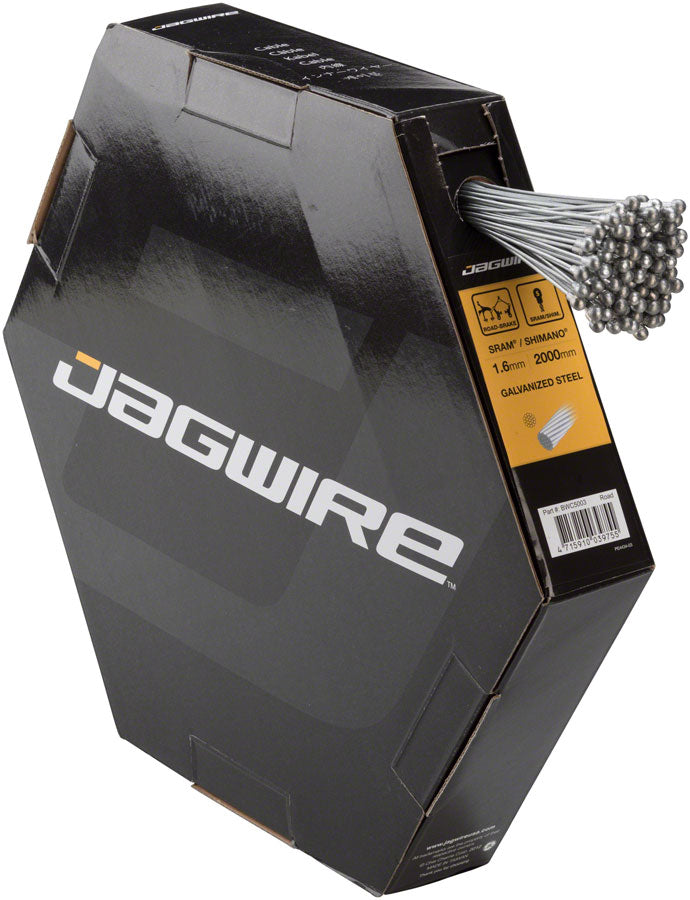 jagwire-brake-cable-basics-1-6x2000mm-galvanized-sram-shimano-road-box-of-100