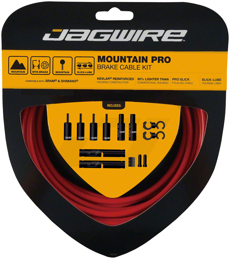 jagwire-pro-brake-cable-kit-mountain-sram-shimano-red