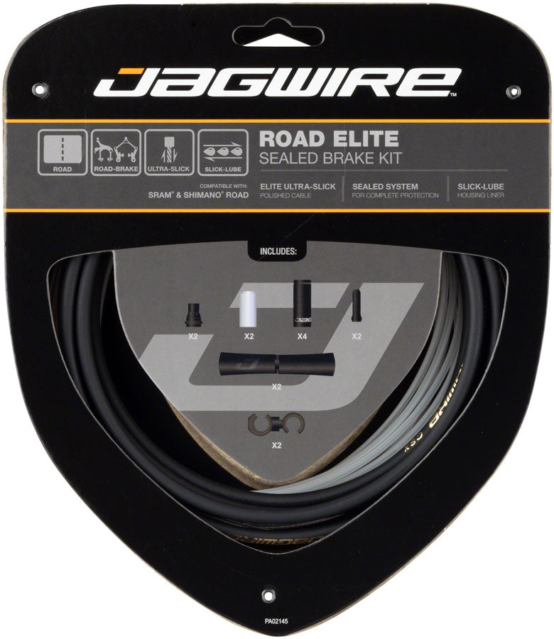 jagwire-road-elite-sealed-brake-cable-kit-sram-shimano-with-ultra-slick-uncoated-cables-stealth-black