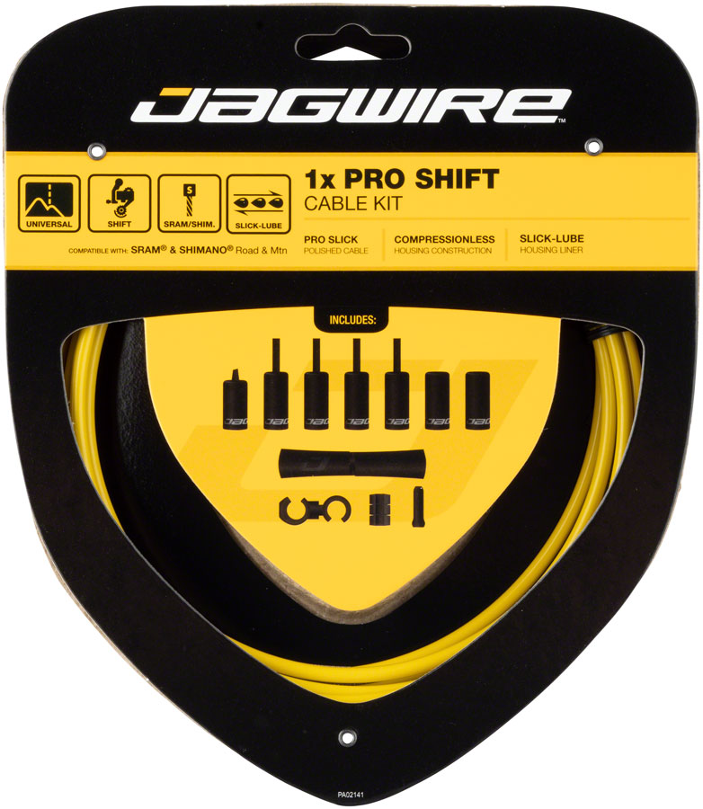 jagwire-1x-pro-shift-kit-road-mountain-sram-shimano-yellow