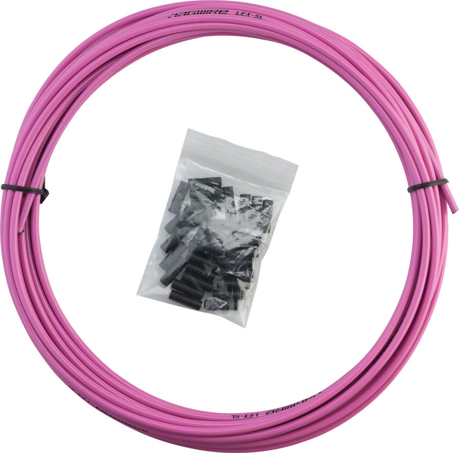 jagwire-4mm-sport-derailleur-housing-with-slick-lube-liner-10m-roll-pink