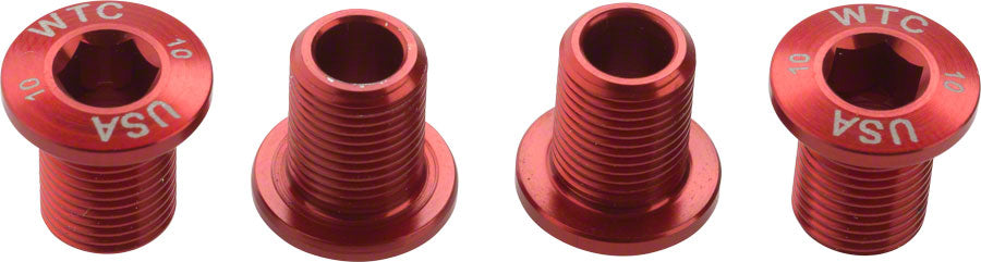 wolf-tooth-components-set-of-chainring-bolts-for-104-x-30t-rings-10-mm-long-4-pieces-red