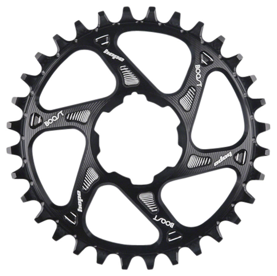 hope-spiderless-retainer-chainring-32t-boost-hope-direct-mount-for-shimano-12-speed-drivetrain-black