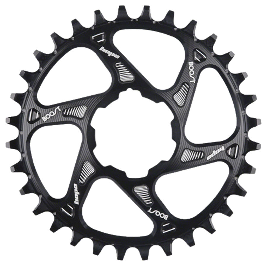 hope-spiderless-retainer-chainring-34t-boost-hope-direct-mount-for-shimano-12-speed-drivetrain-black