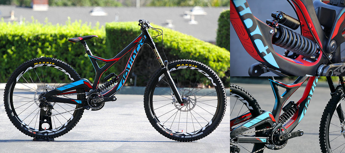 custom built mountain bikes