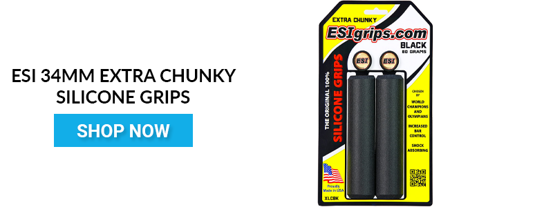 ESI ESI 34mm Extra Chunky Silicone Grips: Black