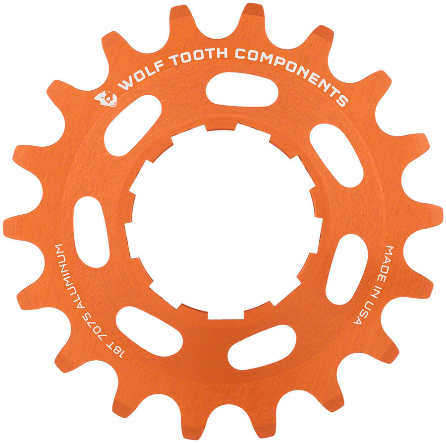 wolf-tooth-single-speed-aluminum-cog-18t-compatible-with-3-32-chains-orange