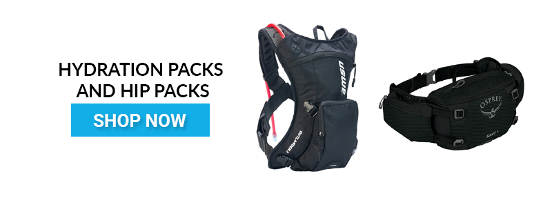Hydration Packs and Hip Packs