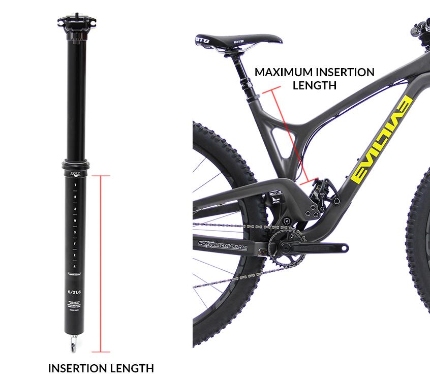 mtb seatpost sizes