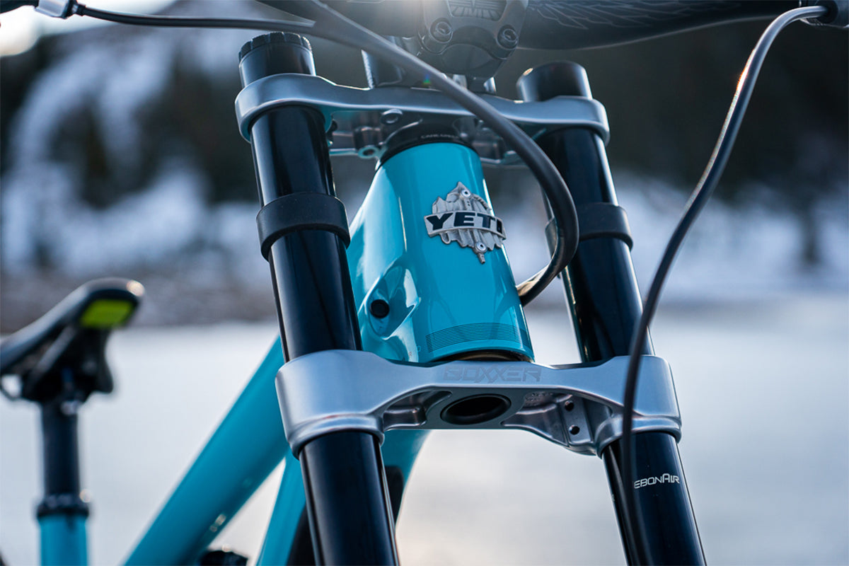 Nate Hills' Yeti SB165 DH Bike Check