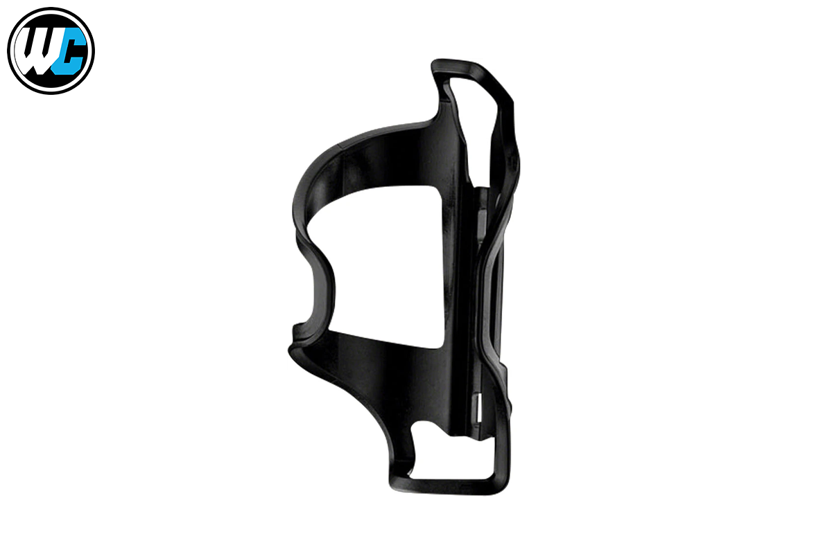 Lezyne Flow Bottle Cage Side Loader Right-hand: Black