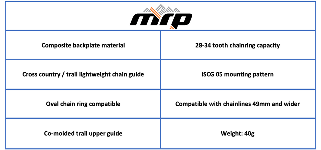 MRP 1X CS Chain Guide - Worldwide Cyclery