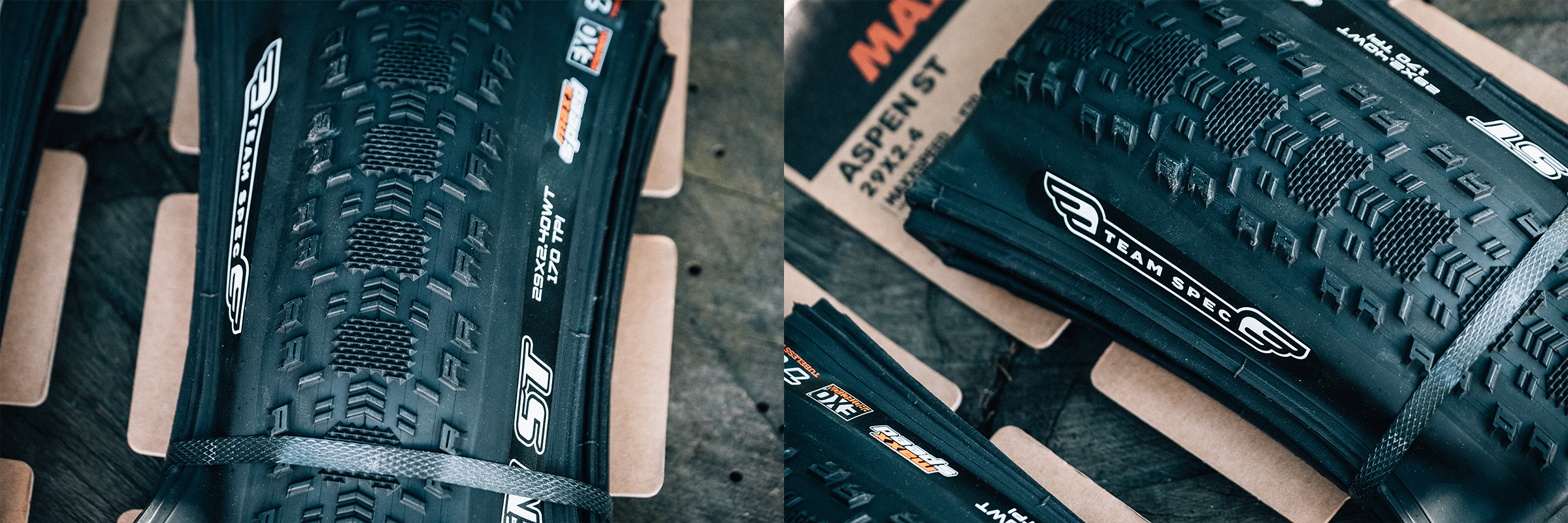 Maxxis Aspen ST & Maxxis Team Spec Tires