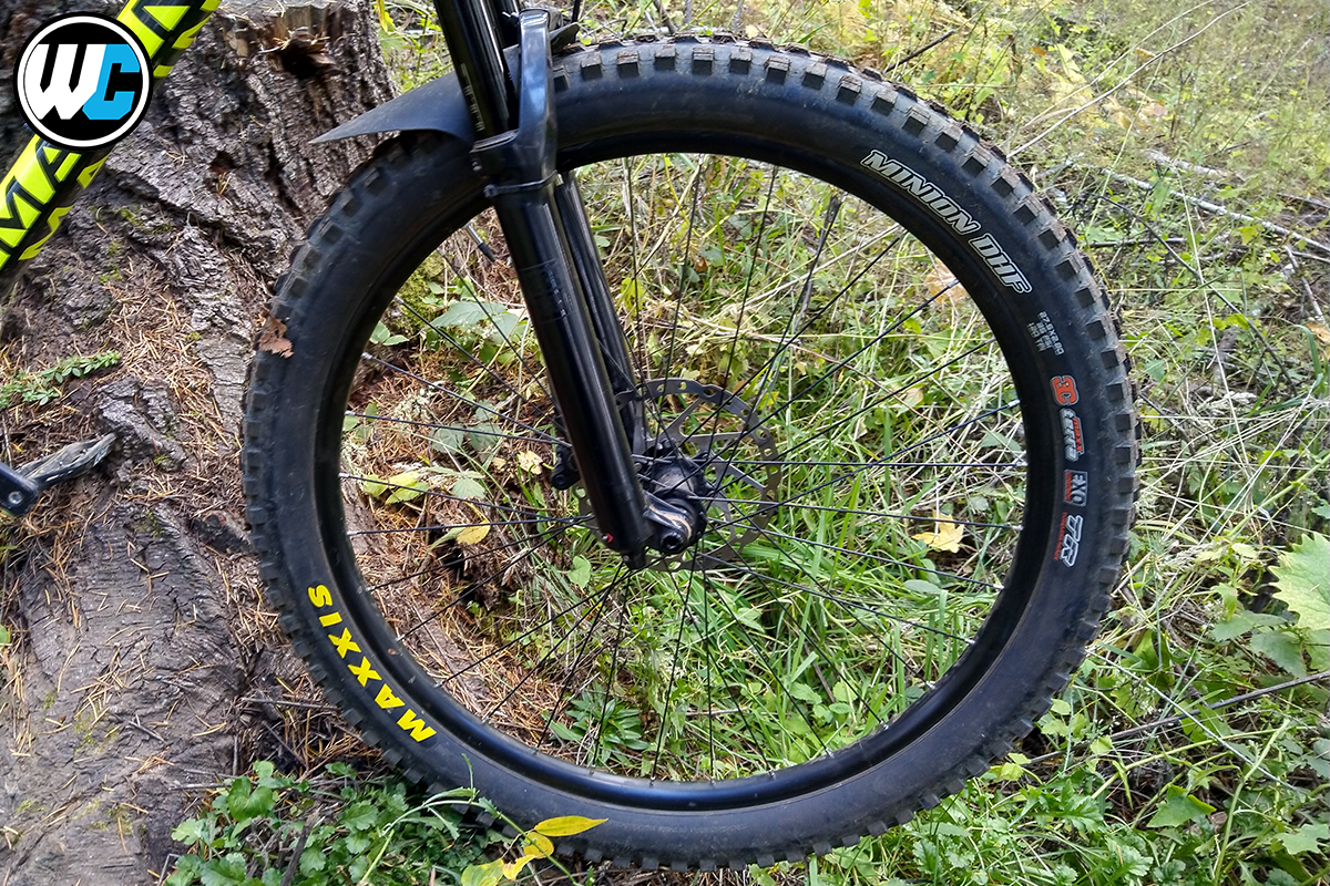 Maxxis Minion Combo Rider Review DHF