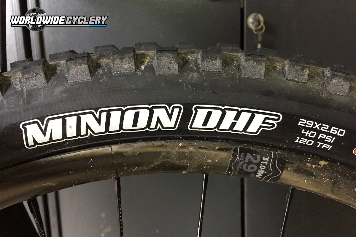 Maxxis Minion DHF tire Rider Review
