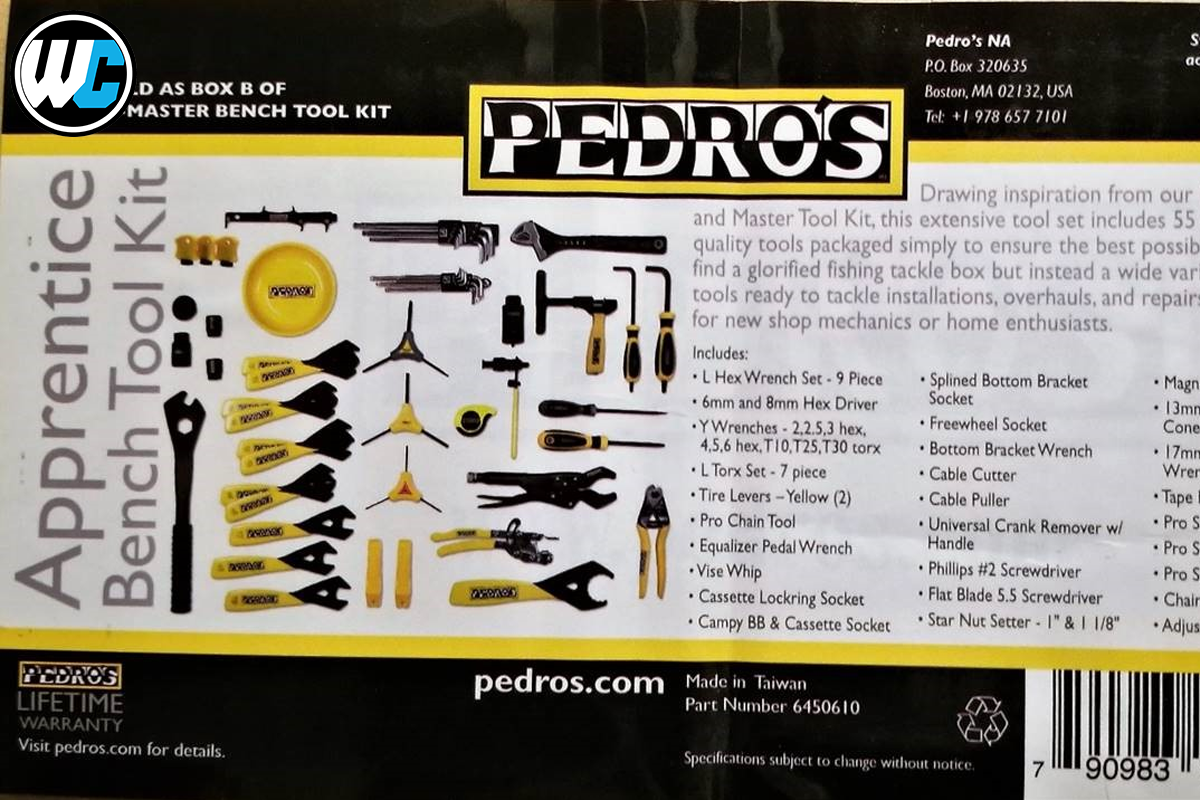 Pedro's Apprentice Bench Tool Kit: 55-Piece Shop Tool Set Rider Review