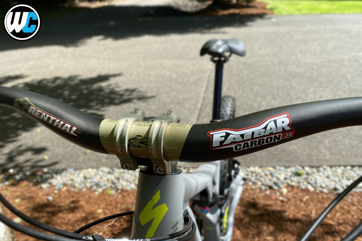 Renthal Fatbar carbon handlebars rider review