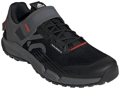 Five Ten Trailcross Mountain Clipless Shoes - Men's, Core Black/Gray Three/Red, 13 MPN: GZ9848-13 UPC: 195734362170 Mountain Shoes Trailcross Mountain Clipless Shoes - Men's, Core Black/Gray Three/Red