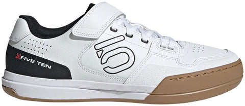 Five Ten Hellcat Mountain Clipless Shoes - Men's, FTWR White/Core Black/Red, 9 MPN: IH1310-9 UPC: 197611052365 Mountain Shoes Hellcat Mountain Clipless Shoes - Men's, FTWR White/Core Black/Red