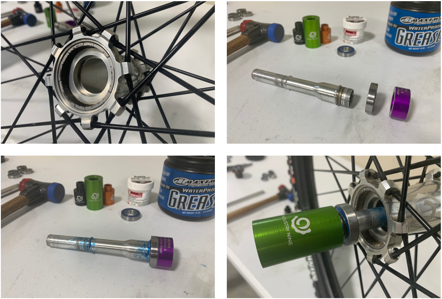 Servicing Industry Nine Hydra Hubs - Worldwide Cyclery