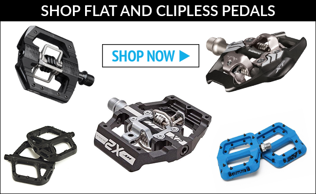 Shop Flat and Clipless Pedals