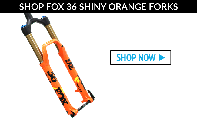 Shop Fox 36 Shiny Orange Forks