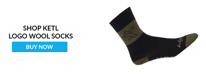 Shop KETL Logo Wool Socks