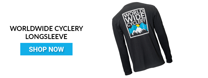 Shop Worldwide cyclery longsleeve t shirt