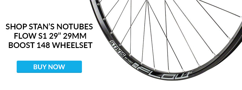 Stan's NoTubes Flow S1 Rear Wheel 29mm 29" Boost 148 x 12 XD CTA