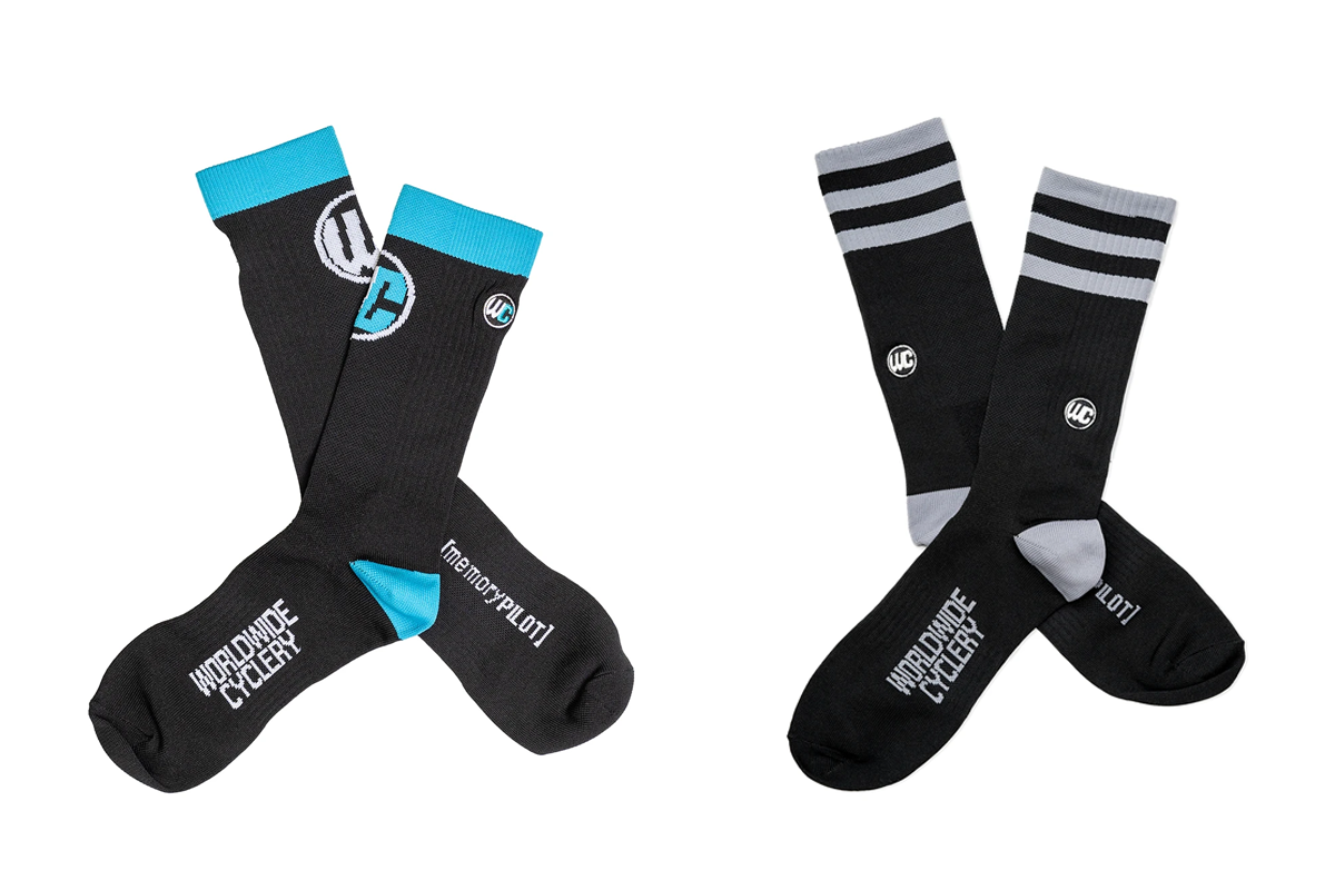 Worldwide Cyclery Crew Socks