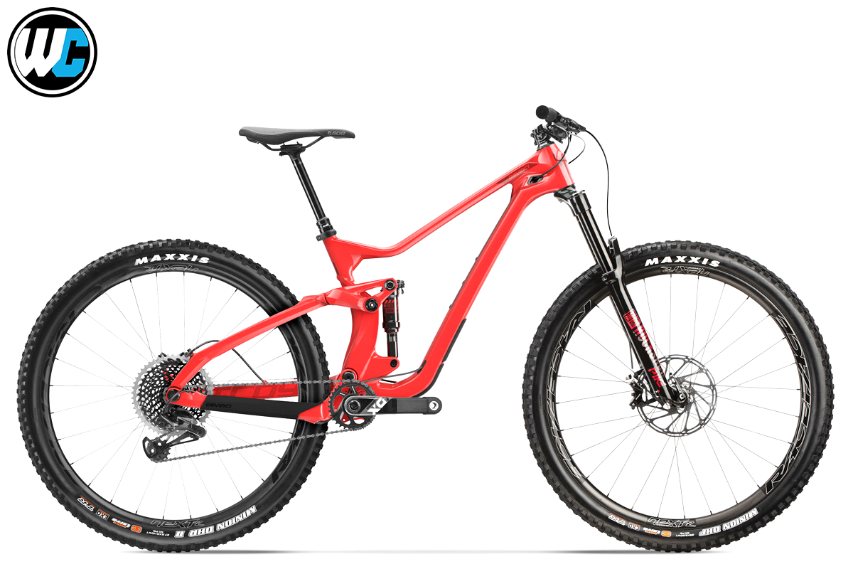 2019 Devinci Troy Carbon Gloss Red Size Large