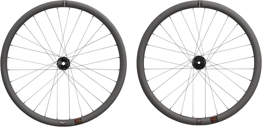 Reserve Wheels Reserve 34/37 Turbulent Aero Wheelset - 700, 12 x 100/12 x 142, Center-Lock, XDR, Carbon, DT 350 SP