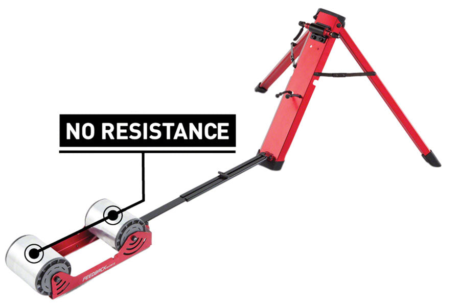 feedback-sports-omnium-zero-drive-rear-wheel-trainer-fork-mount-no-resistance-red