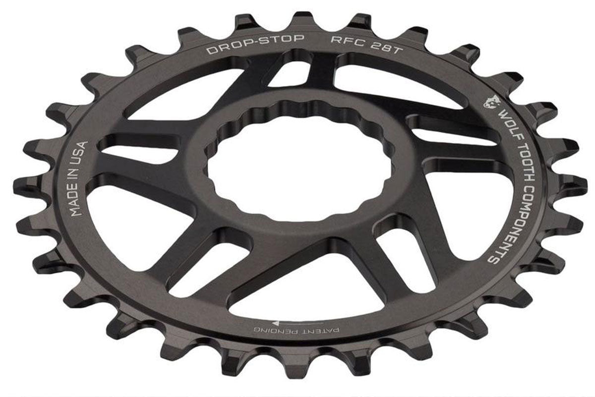 Wolf Tooth Components Drop-Stop Chainring RaceFace CINCH Direct Mount Rider Review 