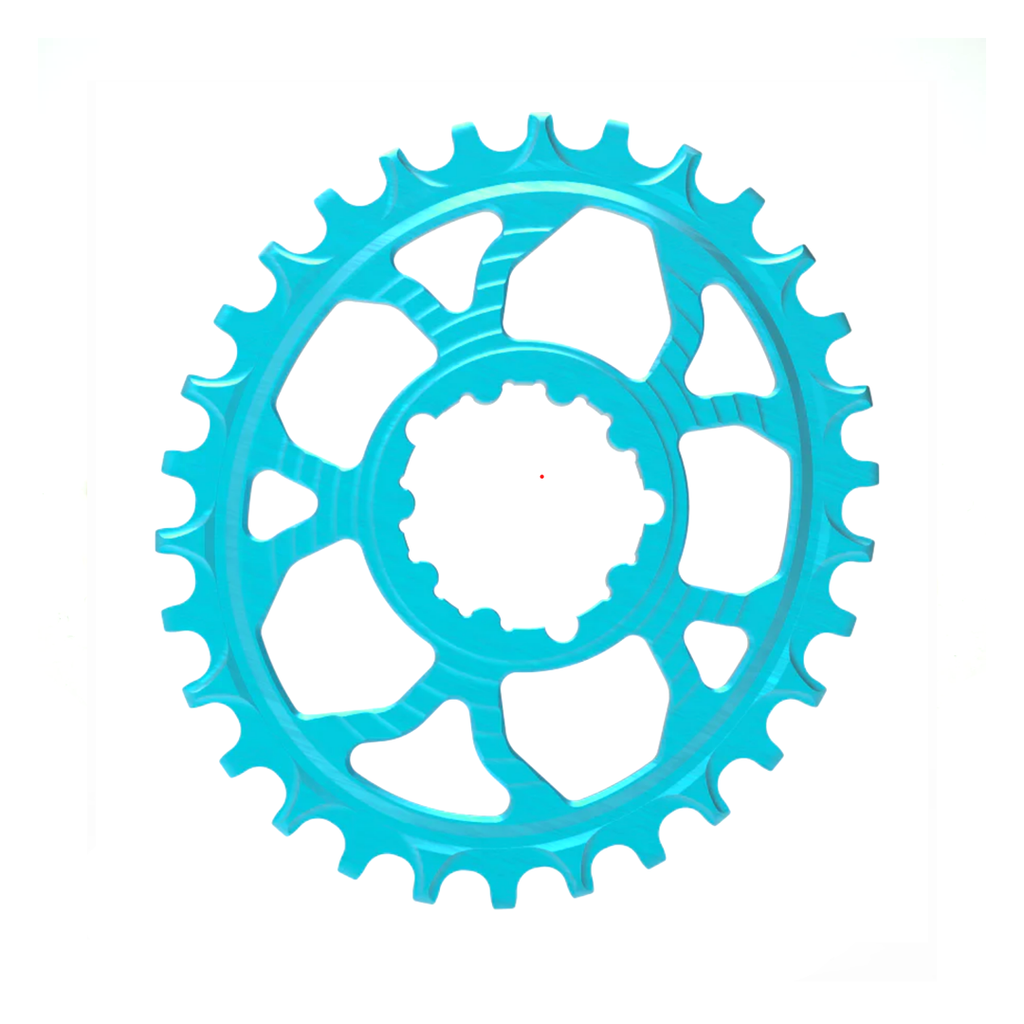 5dev-7075-oval-chainring-teal-sram-3-bolt-30-tooth-3mm-offset
