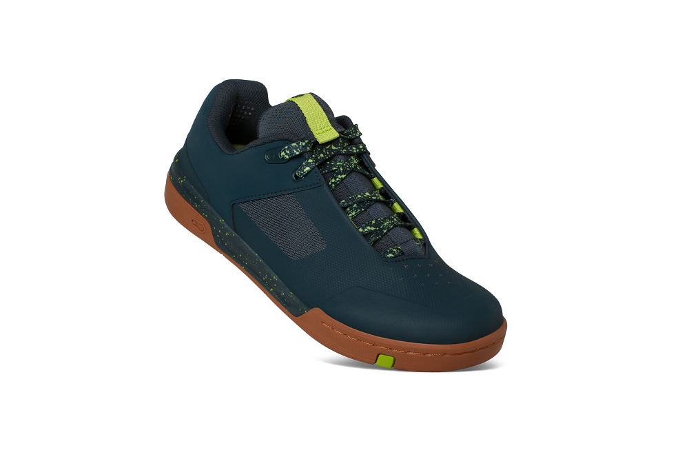 crank-brothers-stamp-lace-mens-flat-shoe-petrol-lime-gum-outsole-size-10-5