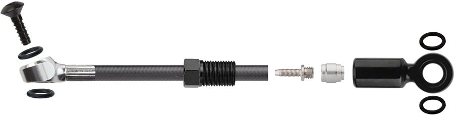 jagwire-sport-dot-hydraulic-hose-kit-for-sram-road-flat-mount-2000mm-black