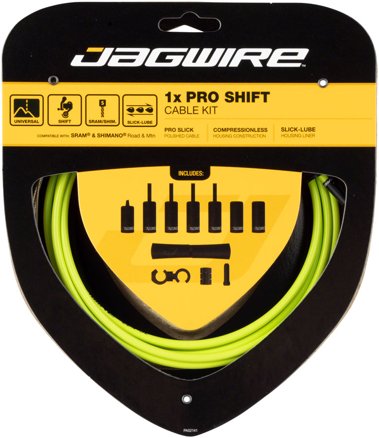 jagwire-1x-pro-shift-kit-road-mountain-sram-shimano-organic-green
