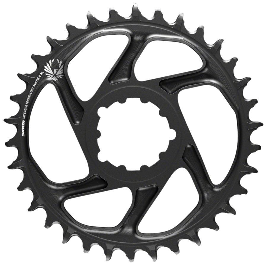 sram-x-sync-2-eagle-sl-direct-mount-chainring-32t-boost-3mm-offset-black-with-gray-logo