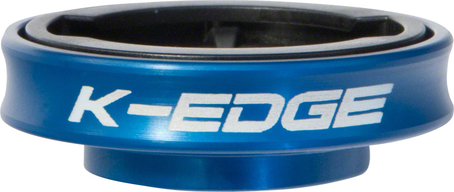 k-edge-gravity-cap-stem-for-garmin-quarter-turn-type-computers-blue