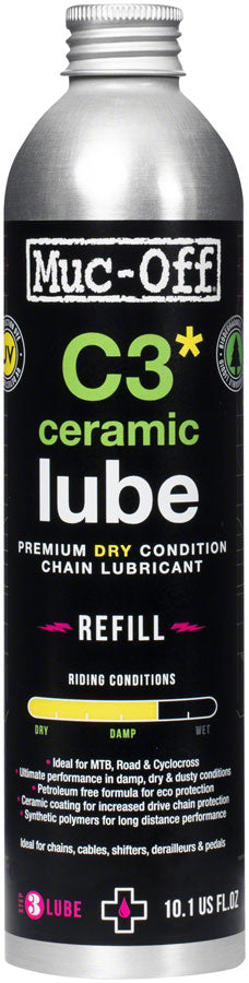 muc-off-c3-dry-ceramic-bike-chain-lube-300ml-aluminum-refill-bottle-1