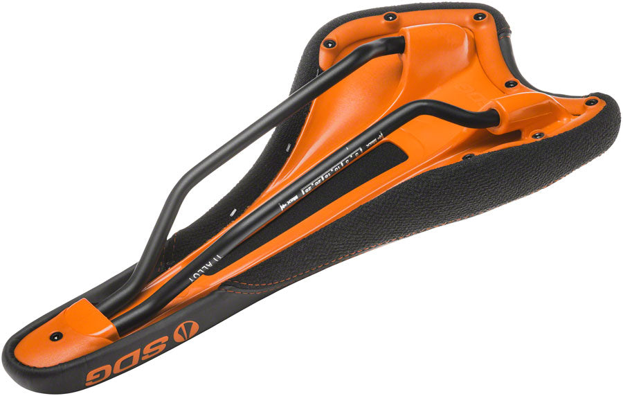 orange mtb saddle