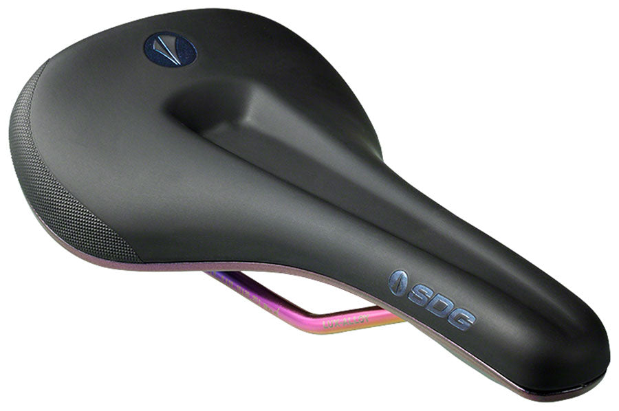 sdg-bel-air-v3-max-saddle-pvd-coated-lux-alloy-black-oil-slick-sonic-welded-sides-limited-edition-fuel