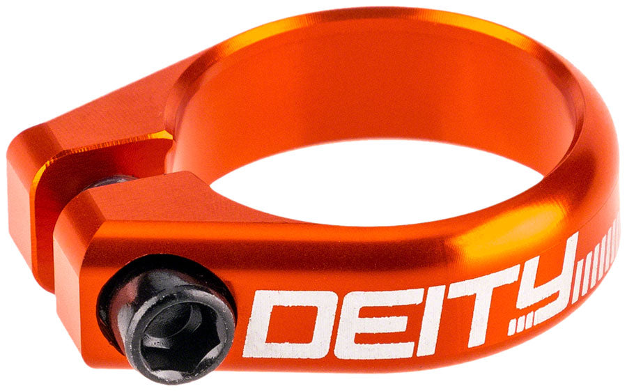 deity-components-circuit-seatpost-clamp-34-9mm-orange