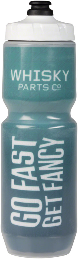 whisky-go-fast-get-fancy-purist-insulated-water-bottle-green-white-23oz