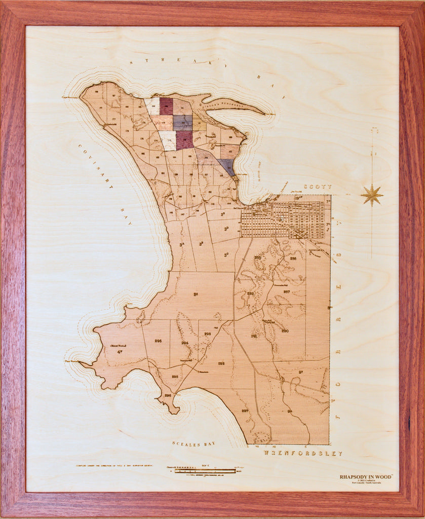 Straky Bay Survey Map 1927