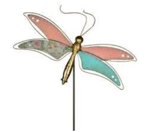 Metal Dragonfly Garden Stake 53 Terra Greenhouses