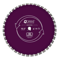 iQ 16.5” Q-Drive Arrayed Segmented Super Hard Material Blade for iQMS362