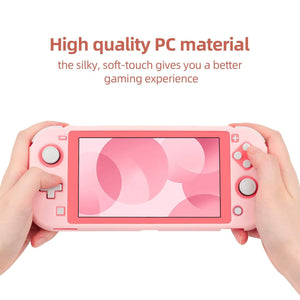 Formålet Svare Åben GeekShare Ergonomic Protective Grip Cover for Nintendo Switch Lite --Sakura  Pink
