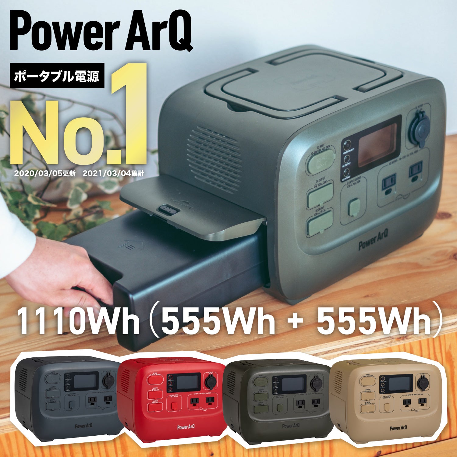 power ArQ 2 ソーラーパネル セット-